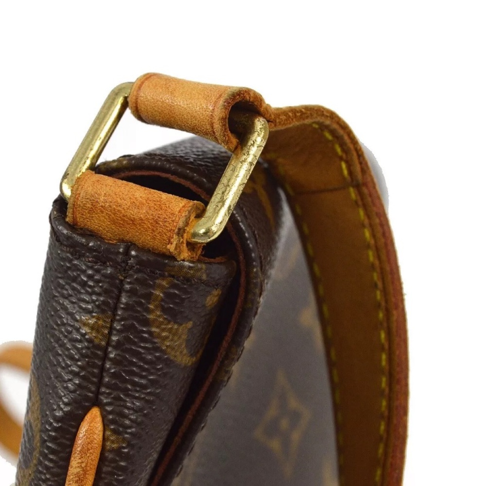 100% Authentic Louis Vuitton Musette Tango Monogram long strap body cross Bag - Picture 5 of 14